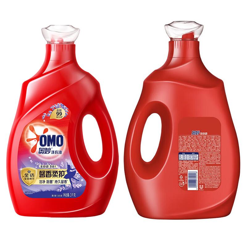 奥妙 含金纺 薰衣草洗衣液 3kg (新老包装随机发放)按(瓶)销售 奥妙 含金纺 薰衣草洗衣液 3kg (新老包装随机发放)按(瓶)销售