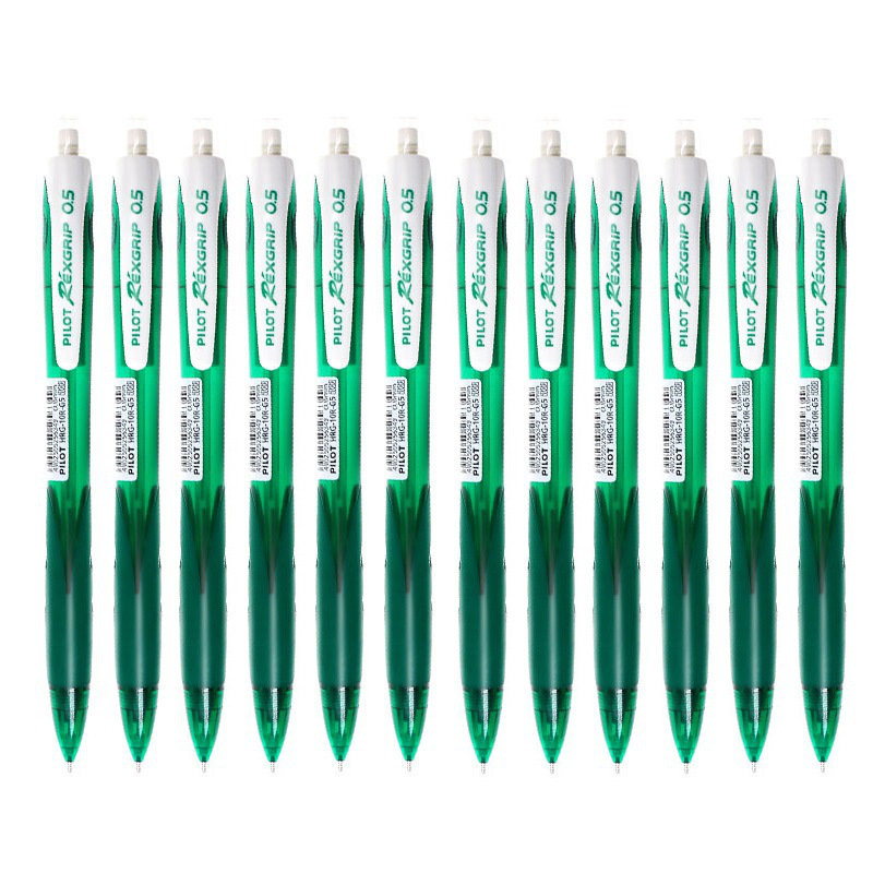 百乐 HFGP-20N-SL-G 摇摇自动铅笔 0.5MM 绿色 12支/盒按盒销售