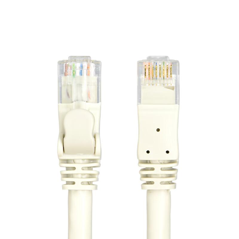 酷比客 LCLN6ARRBE-3M 超六类网线 纯铜千兆 非屏蔽八芯双绞线 3米 灰色 袋装 用于网络通信系统，如路由器 交换机 电脑等设备之间的网络连接按（条）销售