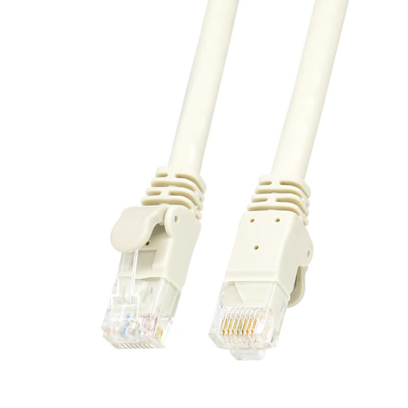 酷比客 LCLN6ARRBE-3M 超六类网线 纯铜千兆 非屏蔽八芯双绞线 3米 灰色 袋装 用于网络通信系统，如路由器 交换机 电脑等设备之间的网络连接按（条）销售