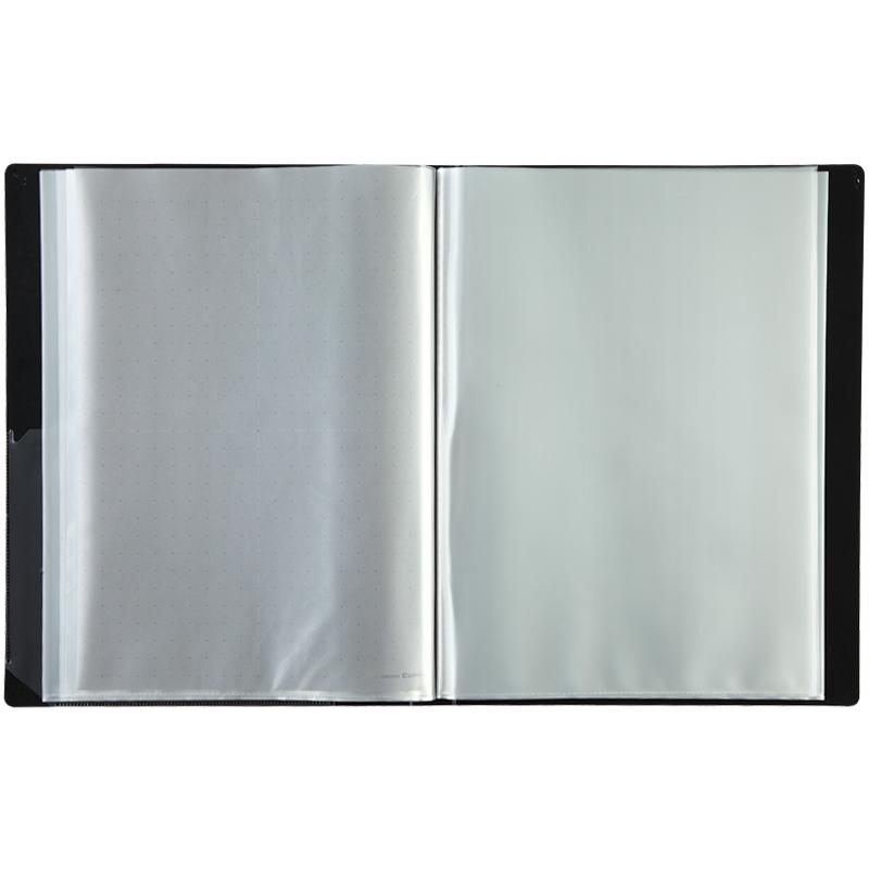 齐心 NF40AK 办公必备资料册 A4 （40页235*310*25） 黑色 10只/盒，6盒/箱按（个）销售