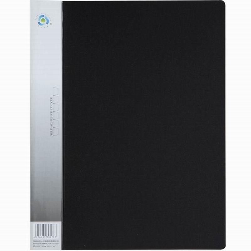 齐心 NF60AK 资料册 A4 60页 黑色 6只/盒，6盒/箱按（个）销售
