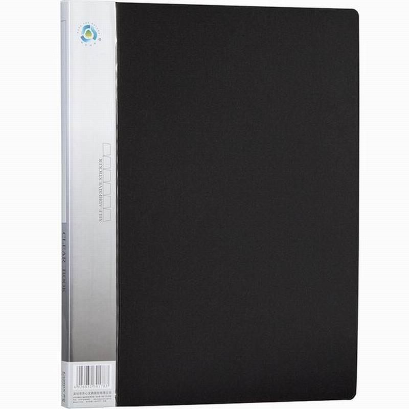 齐心 NF60AK 资料册 A4 60页 黑色 6只/盒，6盒/箱按（个）销售
