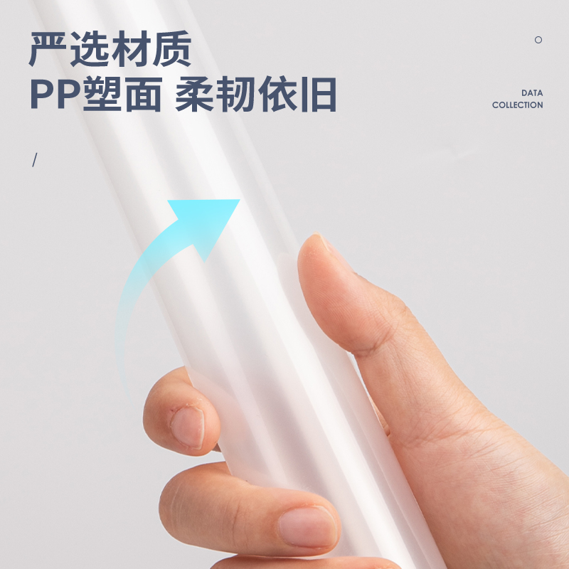 得力 5537 抽杆夹 7mm 混色 5个/包按包销售