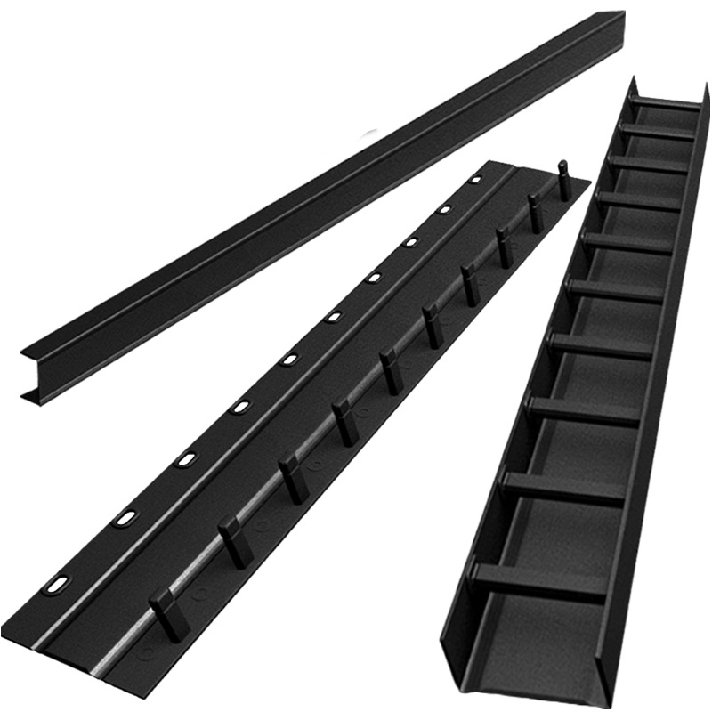 优玛仕 7.5MM 装订夹条 7.5MM 黑色 100支/盒 适用设备：胶圈、夹条装订机；按（盒）销售