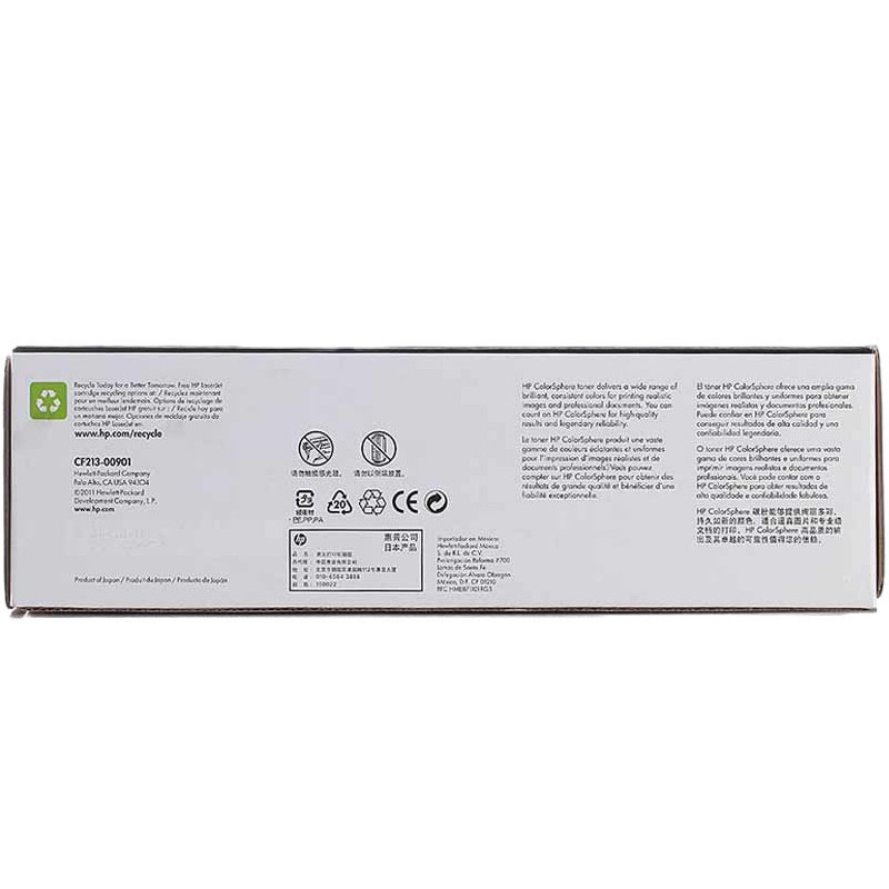 惠普 CF213A 硒鼓 131A 品红色 1支 1,800页 适用M251n/M276系列按支销售