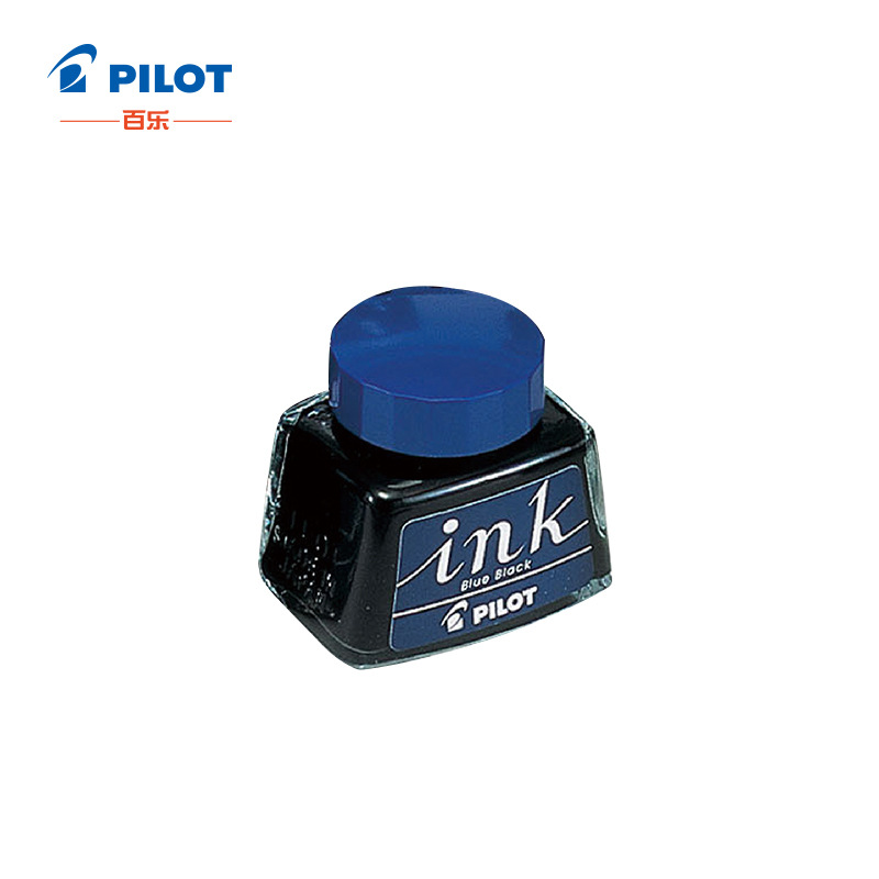 百乐 INK-30 非碳素钢笔墨水 30ML 蓝黑色按瓶销售