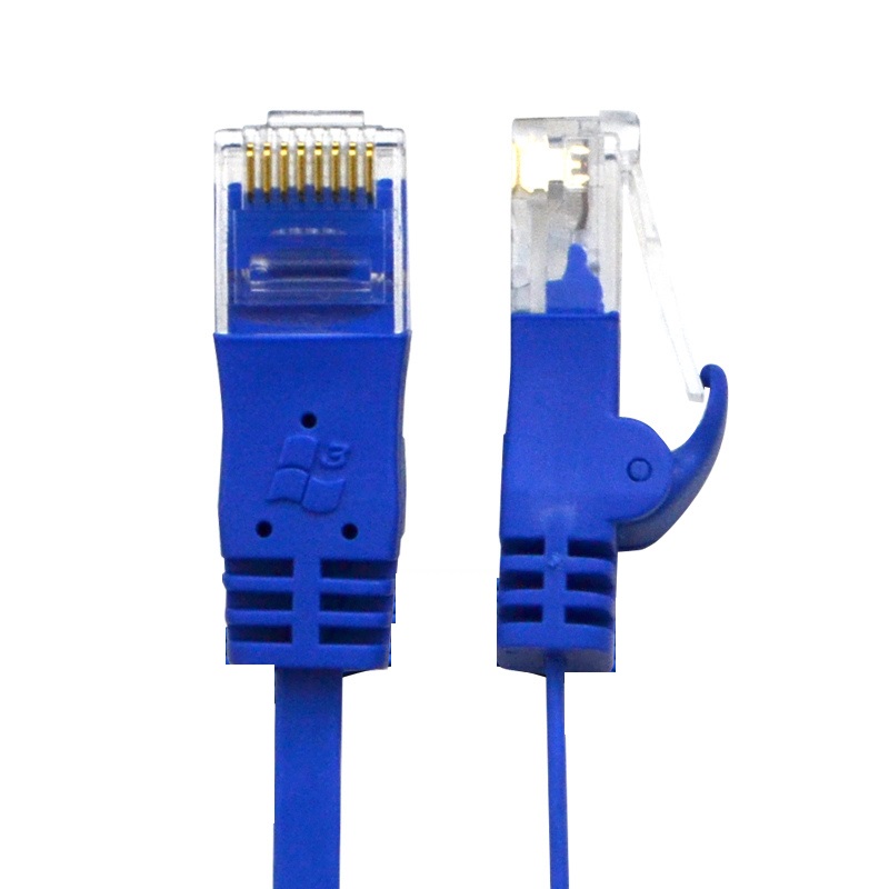 酷比客 LCLN5ESBBU-3M 超五类纯铜扁平网线 3M 蓝色按（条）销售