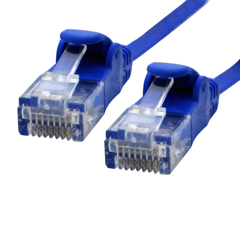 酷比客 LCLN5ESBBU-3M 超五类纯铜扁平网线 3M 蓝色按（条）销售