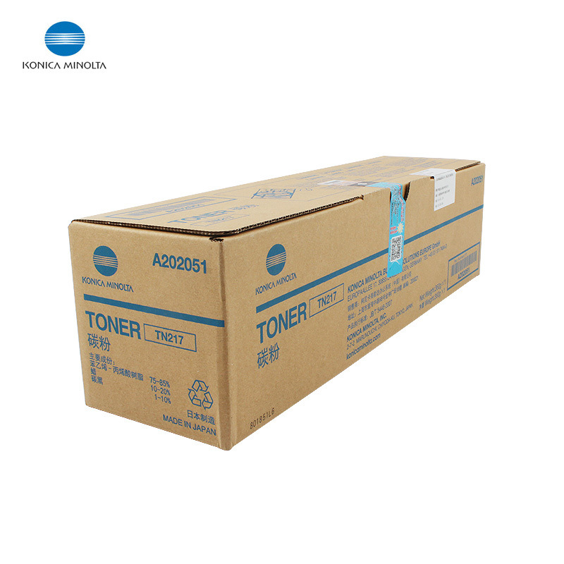 柯尼卡美能达 TN217 墨粉 17500页 黑色 1支 适用BH223/283/7828按（支）销售