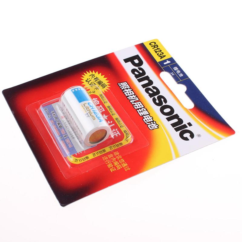 松下 CR123A/CR17345 锂电池 1粒/卡按（卡）销售