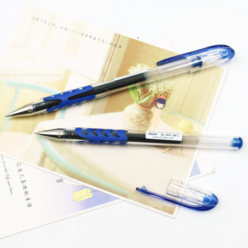 百乐 BL-WG-38-L WG 啫喱笔 0.38mm 蓝色 12支/盒按盒销售