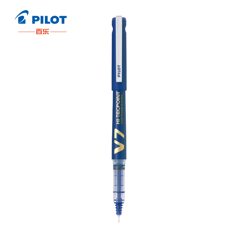 百乐 BXC-V7-L-BGD V7威宝墨胆型走珠笔 0.7 蓝 12支/盒按盒销售