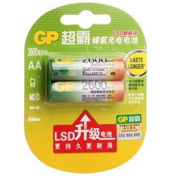 超霸 260AAHC-2IL2 超霸镍氢电池 2600MAH按（卡）销售