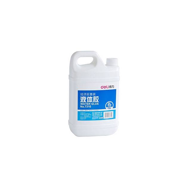 得力 7310 液体胶 2L按桶销售