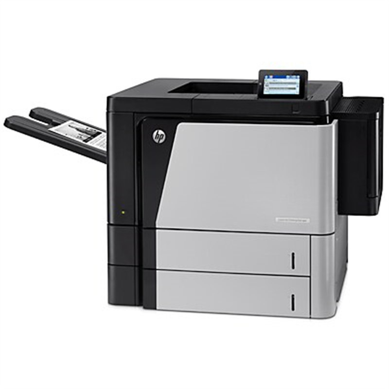 惠普 LaserJet Enterprise M806dn 黑白激光打印机 A3 灰黑色  仅打印、有线网络、自动双面按台销售