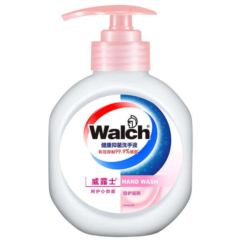 威露士 健康抑菌 洗手液 倍护滋润 525ml 24瓶/箱 按瓶销售 新老包装随机发按（瓶）销售