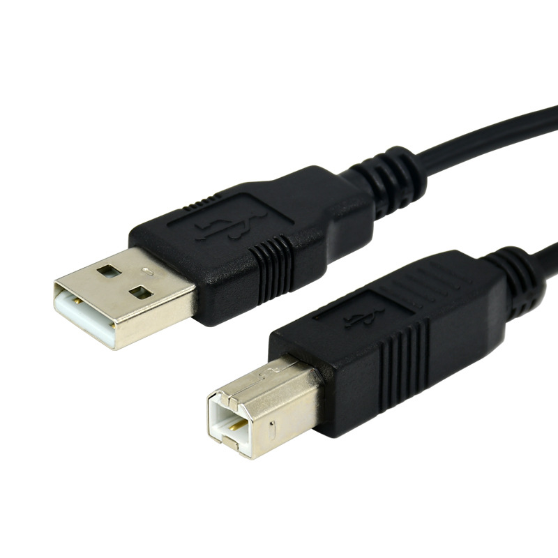 酷比客 LCCPUSBAMBMBK-3M USB打印机线/USB/AM-BM/黑 USB AM-BM  1根 打印机线按（根）销售