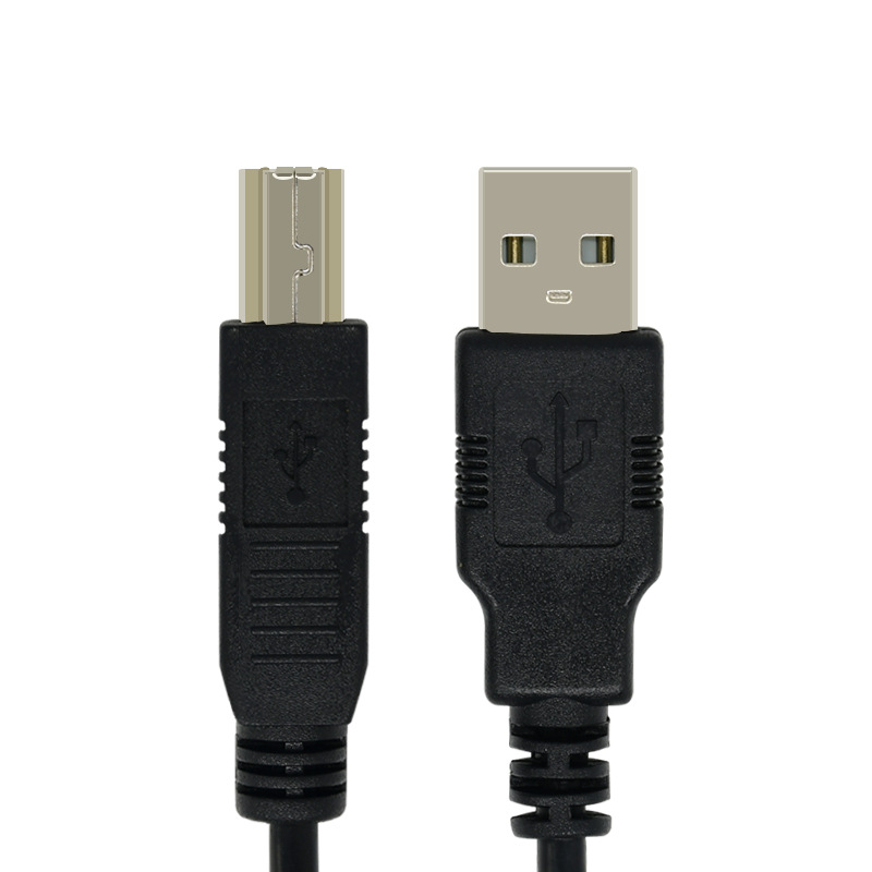 酷比客 LCCPUSBAMBMBK-3M USB打印机线/USB/AM-BM/黑 USB AM-BM  1根 打印机线按（根）销售