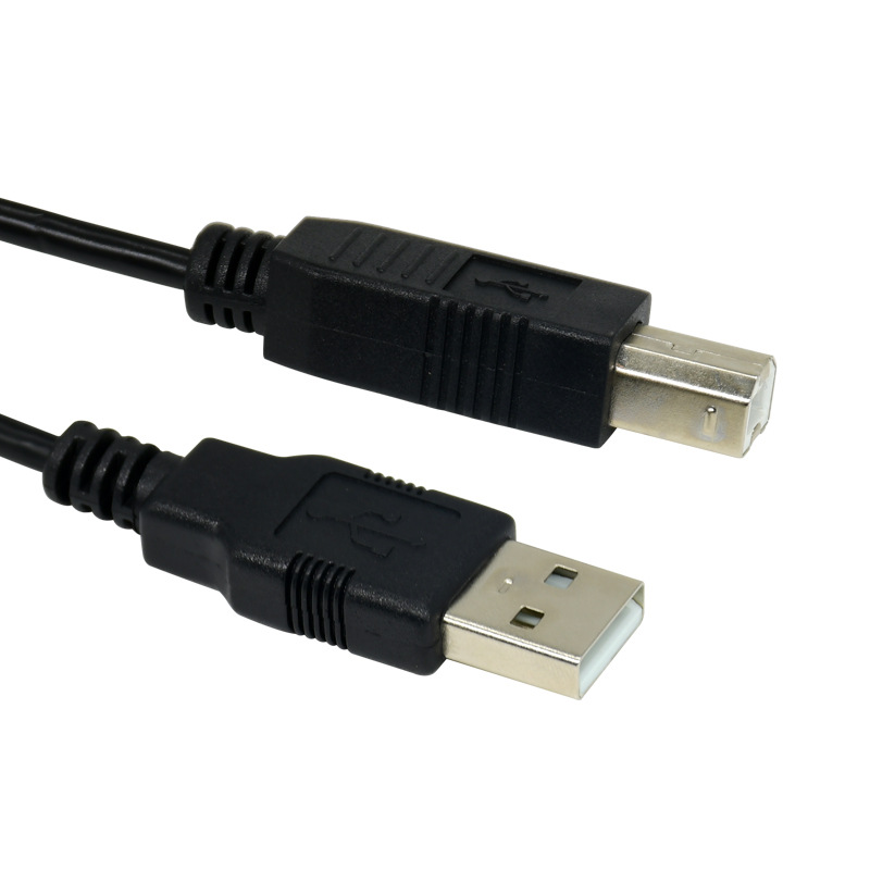 酷比客 LCCPUSBAMBMBK-3M USB打印机线/USB/AM-BM/黑 USB AM-BM  1根 打印机线按（根）销售