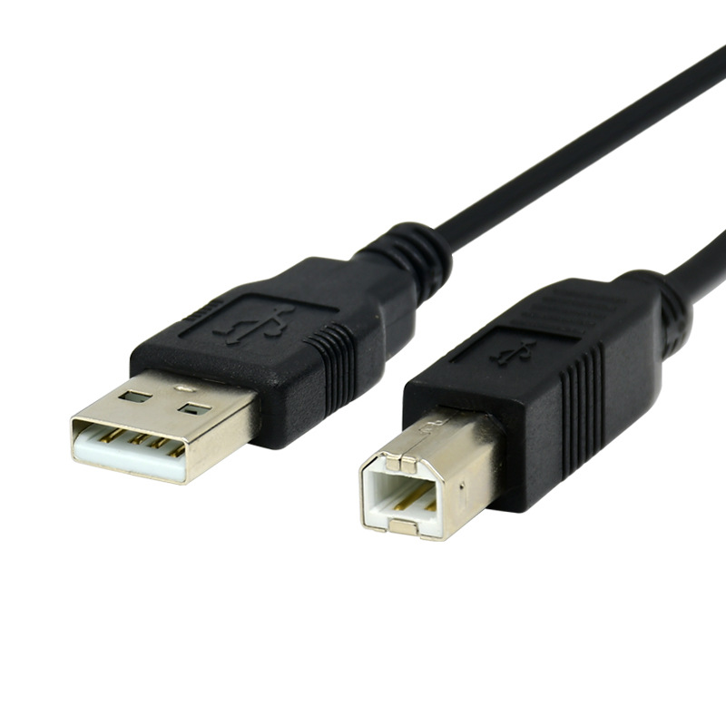 酷比客 LCCPUSBAMBMBK-3M USB打印机线/USB/AM-BM/黑 USB AM-BM  1根 打印机线按（根）销售