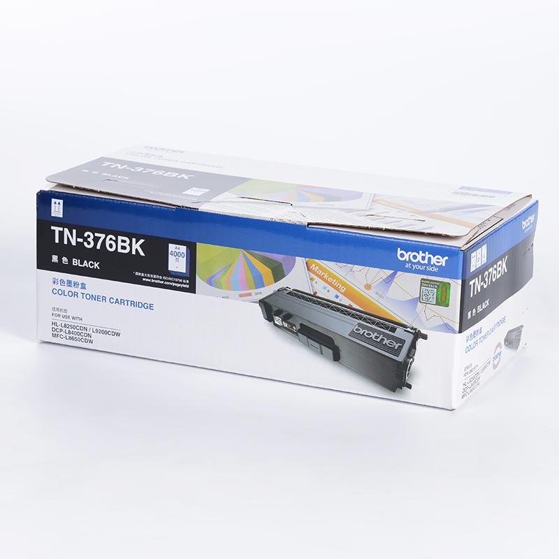 兄弟 TN-376Bk 墨粉 4000页 黑色 1支 (适用 HL-L8250CDN / HL-L9200CDW / DCP-L8400CDN / MFC-L8650CDW)按支销售