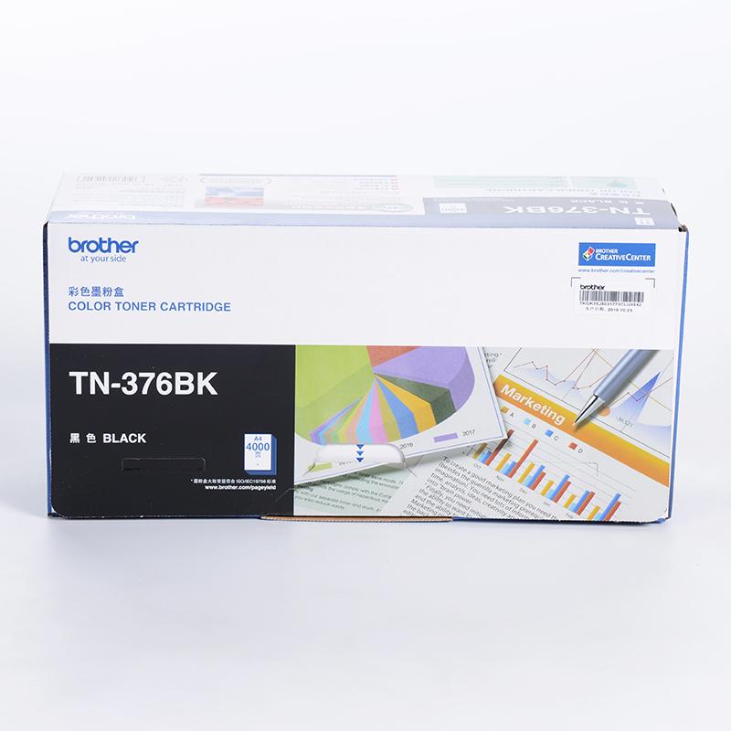 兄弟 TN-376Bk 墨粉 4000页 黑色 1支 (适用 HL-L8250CDN / HL-L9200CDW / DCP-L8400CDN / MFC-L8650CDW)按支销售