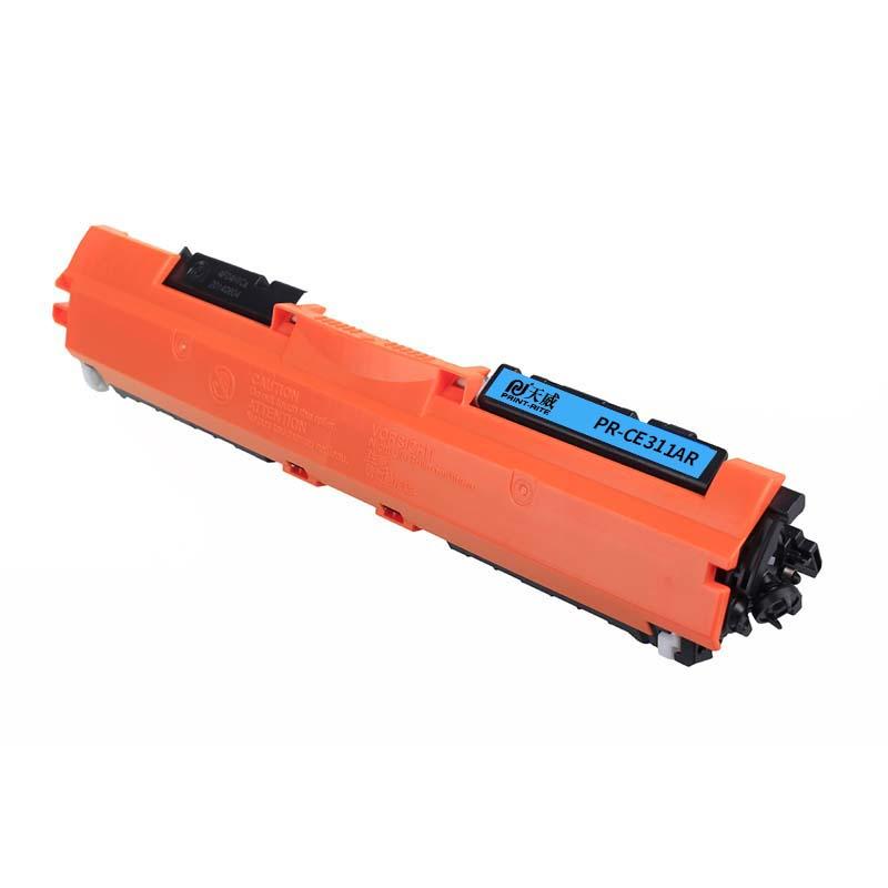 天威 PR-CE311AR 粉盒（带芯片）专业装 1000页 青色 1支 适用HPCP1025 CP1025NW,在LBP7010C的机器上按（支）销售