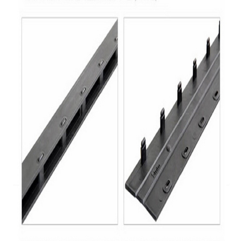 得力 3826 10孔装订夹条 7.5mm 黑色 100根/盒按（盒）销售