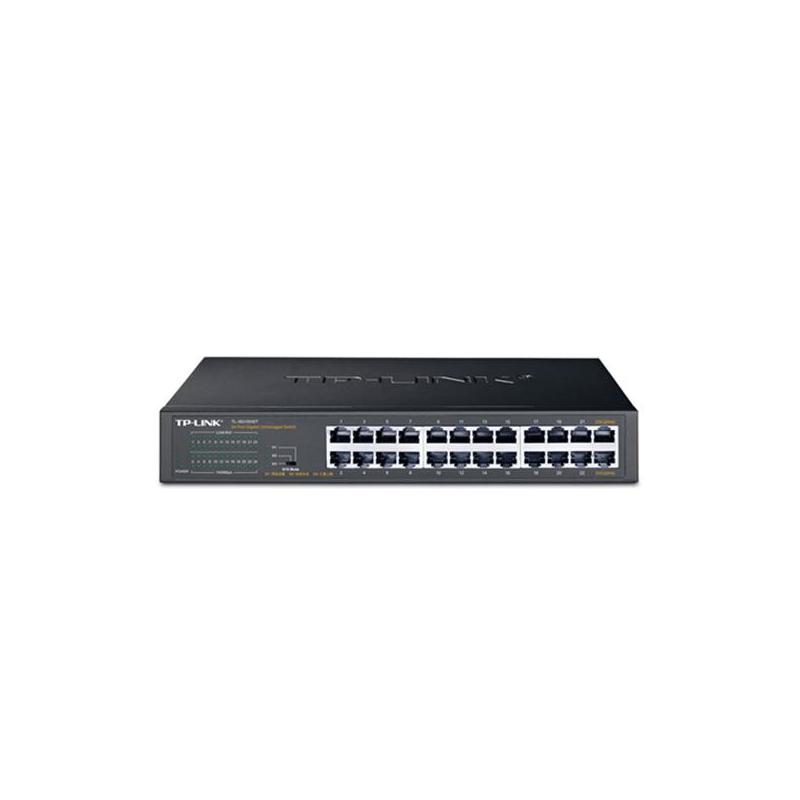 TP-LINK TL-SG1024DT 非网管交换机  24口全千兆 灰黑色按（台）销售