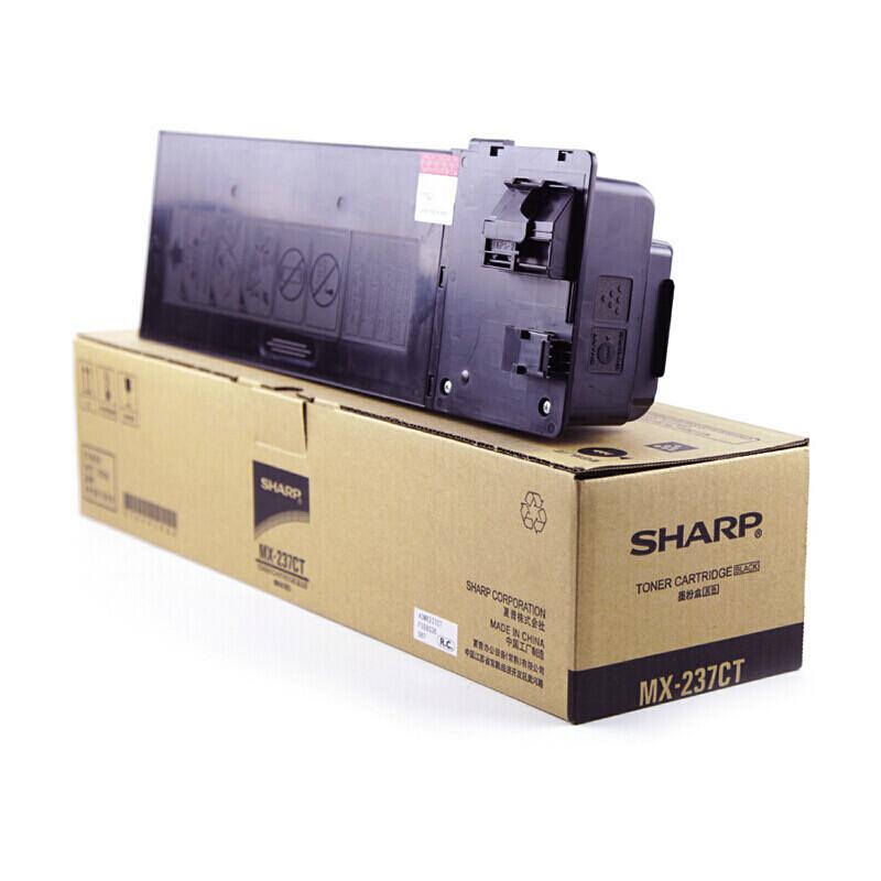 夏普 MX-237CT 墨粉 16000页 黑色 （适用 AR-2048S/2048D/2048N/2348D/2348N）按支销售