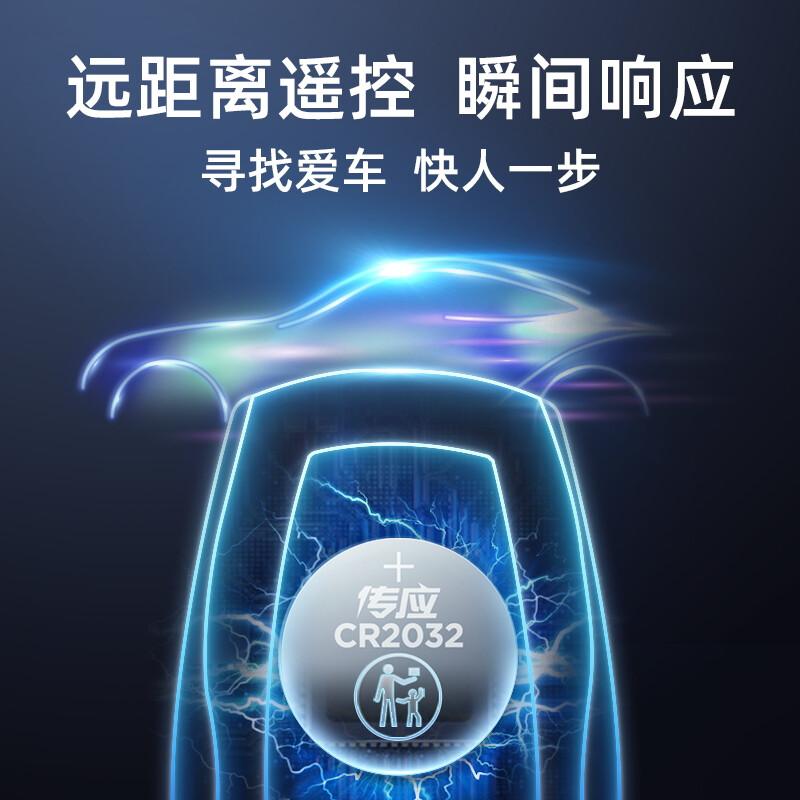 南孚 CR2032 传应纽扣电池 5粒装 5粒/卡按（卡）销售