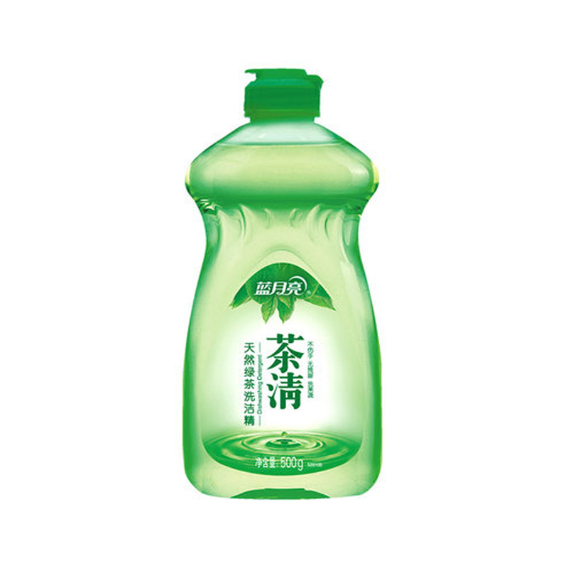 蓝月亮 茶清天然绿茶 洗洁精 500g按（瓶）销售