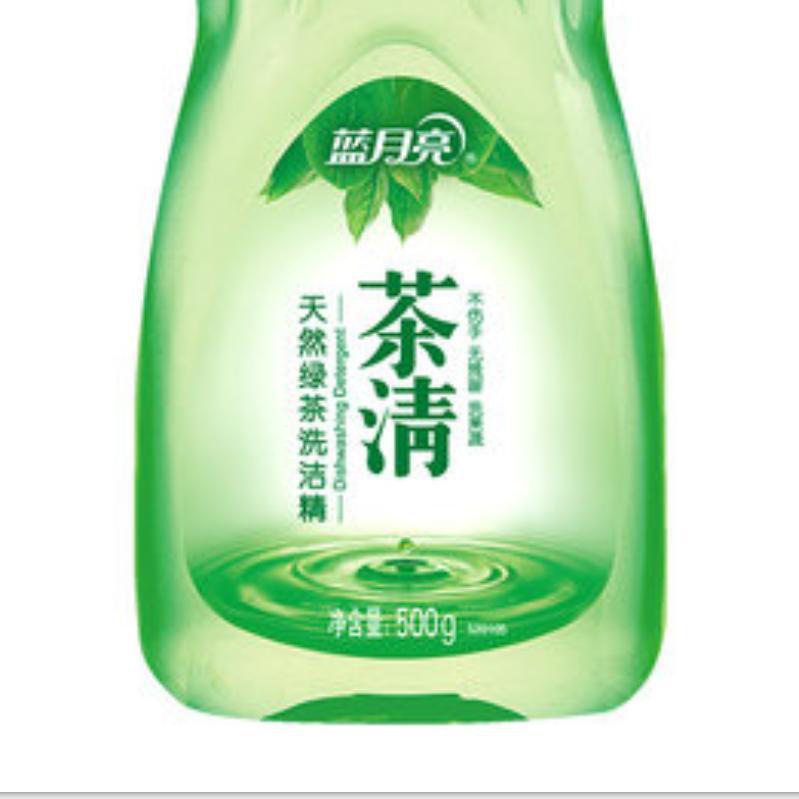 蓝月亮 茶清天然绿茶 洗洁精 500g按（瓶）销售