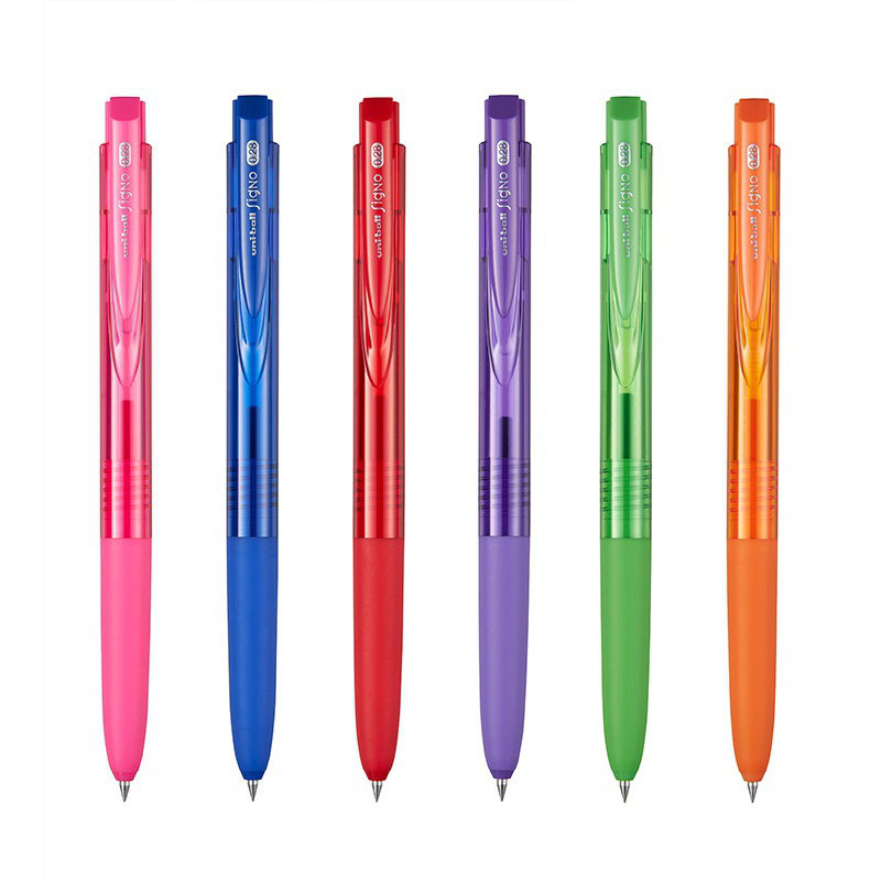 三菱 UMN-155 新顺滑多彩啫喱笔 0.5mm 绿色按盒销售