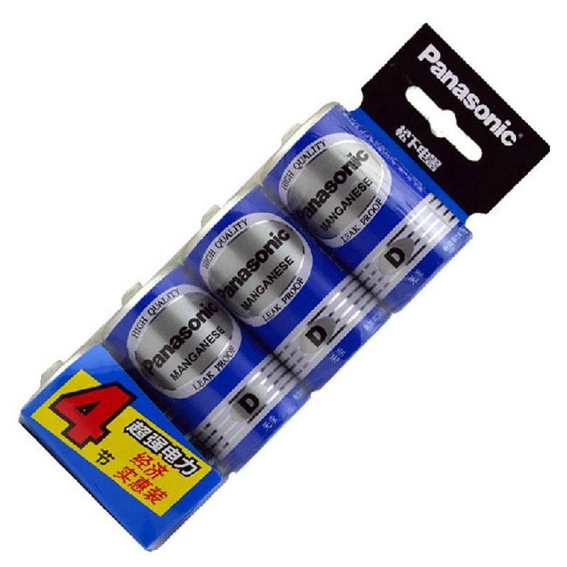 松下 R20NU/4SC 1号 碳性电池 4节装按（卡）销售