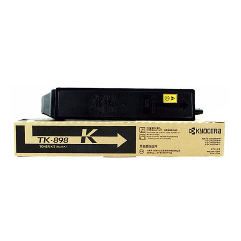 京瓷 TK-898(K) 墨粉 12000页 黑色 （适用 FS-C8020MFP/C8520/C8025/C8525）按（支）销售