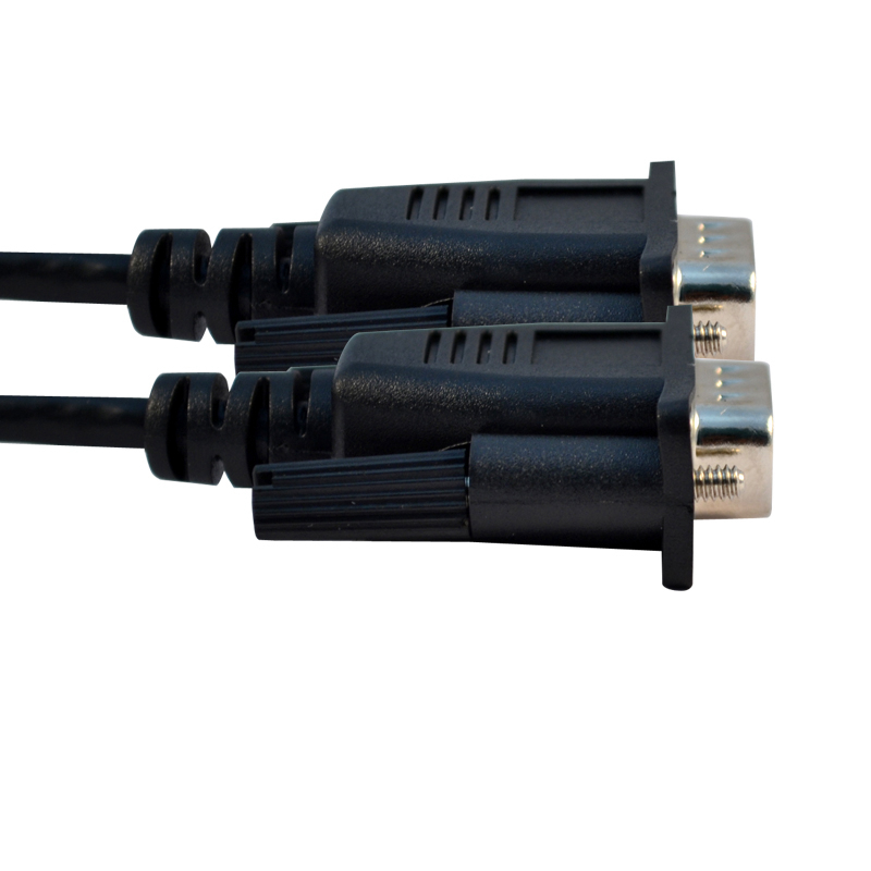 酷比客 LCAVSSVGA-20M 細長VGA線(耐折極細) 公对公 黑色 用于VGA接口的电脑 显示器 电视机之间的连接按（根）销售