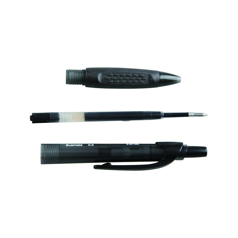 史泰博 B-GP1003 按压式中性笔 0.5mm 黑色 12支/彩盒按盒销售