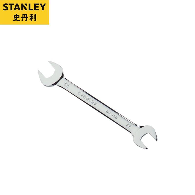 史丹利 88-000-1-22 英制精抛光双开口扳手 1/4＂x5/16＂按把销售