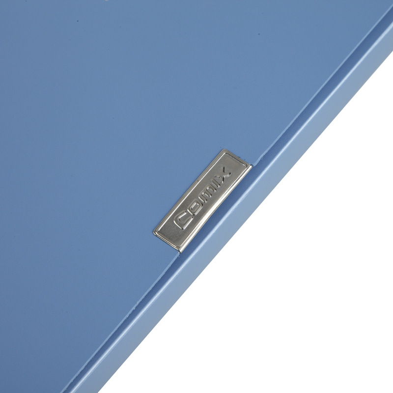 齐心 A1242 办公必备PP档案盒  绯蓝  A4 22MM  18个/盒 36个/箱按（个）销售