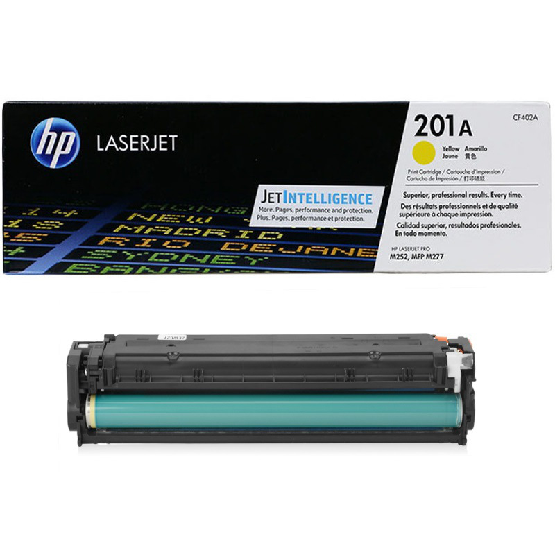 惠普 CF402A 硒鼓 201A 黄色 1330页 适用M252/MFP M277/MFP M274n按（支）销售