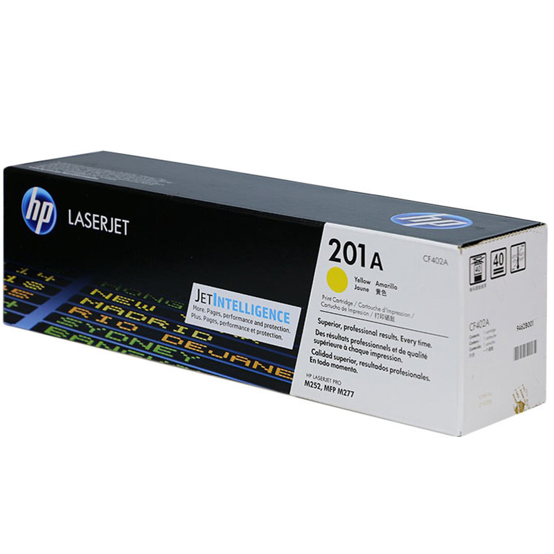 惠普 CF402A 硒鼓 201A 黄色 1330页 适用M252/MFP M277/MFP M274n按（支）销售