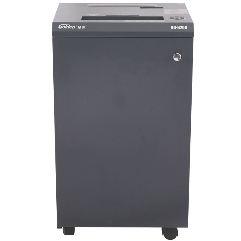 金典 GD-920G 碎纸机 德标3级 德标3级 黑色 台 (单次40张 80L 120min 可碎纸卡光盘硬盘)按(台)销售 金典 GD-920G 碎纸机 德标3级 德标3级 黑色 台 (单次40张 80L 120min 可碎纸卡光盘硬盘)按(台)销售