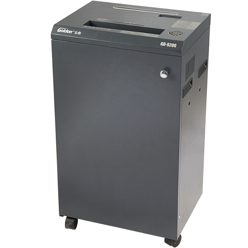 金典 GD-920G 碎纸机 德标3级 德标3级 黑色 台 (单次40张 80L 120min 可碎纸卡光盘硬盘)按(台)销售 金典 GD-920G 碎纸机 德标3级 德标3级 黑色 台 (单次40张 80L 120min 可碎纸卡光盘硬盘)按(台)销售