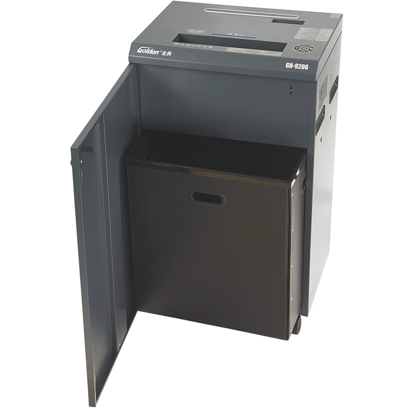 金典 GD-920G 碎纸机 德标3级 德标3级 黑色 台 (单次40张 80L 120min 可碎纸卡光盘硬盘)按(台)销售 金典 GD-920G 碎纸机 德标3级 德标3级 黑色 台 (单次40张 80L 120min 可碎纸卡光盘硬盘)按(台)销售