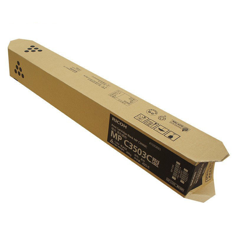 理光 MPC3503C 墨粉 28000页 黑色 适用 MP C3003SP/C3503SP按支销售