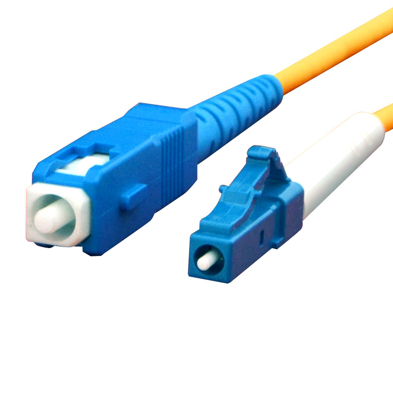 酷比客 LCCPSFLCSCYW-3M 单模光纤线 LC-SC 公对公 黄色 铝箔袋包装按（根）销售
