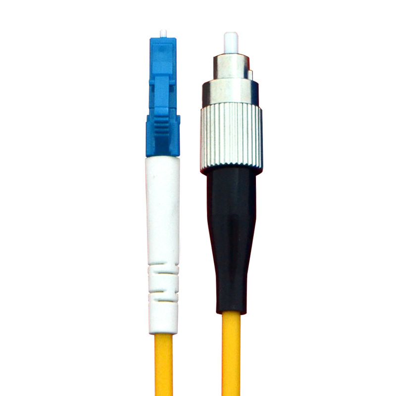 酷比客 LCCPSFLCFCYW-3M 单模光纤线 LC-FC 公对公 黄色 铝箔袋包装按（根）销售