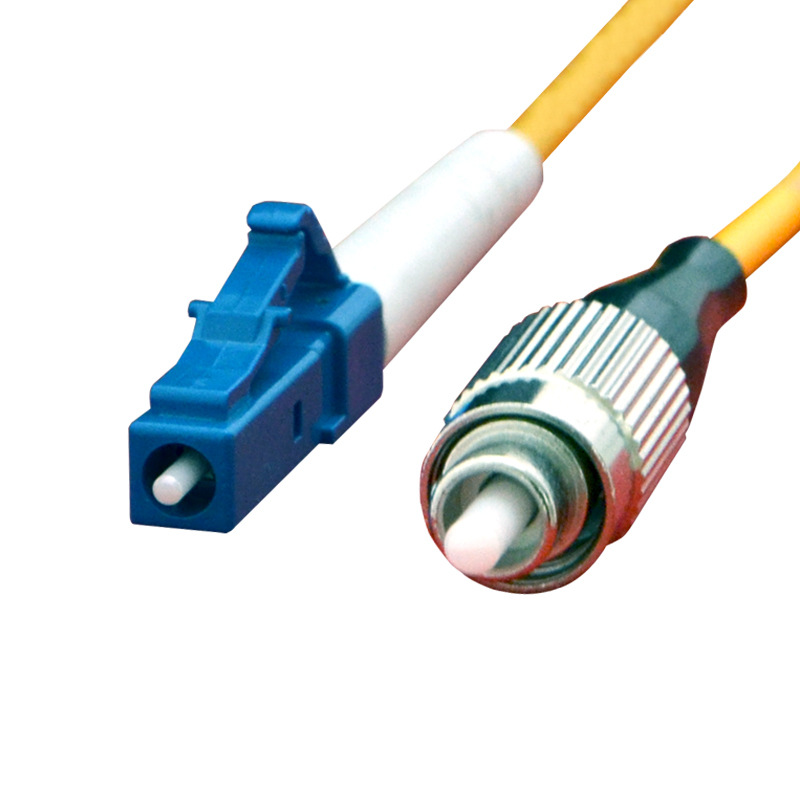 酷比客 LCCPSFLCFCYW-3M 单模光纤线 LC-FC 公对公 黄色 铝箔袋包装按（根）销售